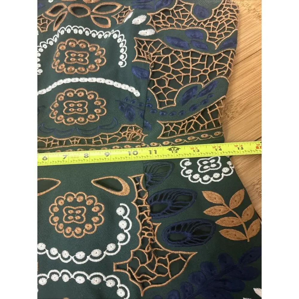 J.O.A. Urban Outfitters Embroidered Tank Dress Soft Girl Indie Cottagecore Sz M - Picture 7 of 9